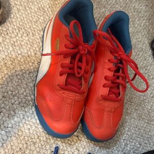 Puma Red and Blue Sneakers
